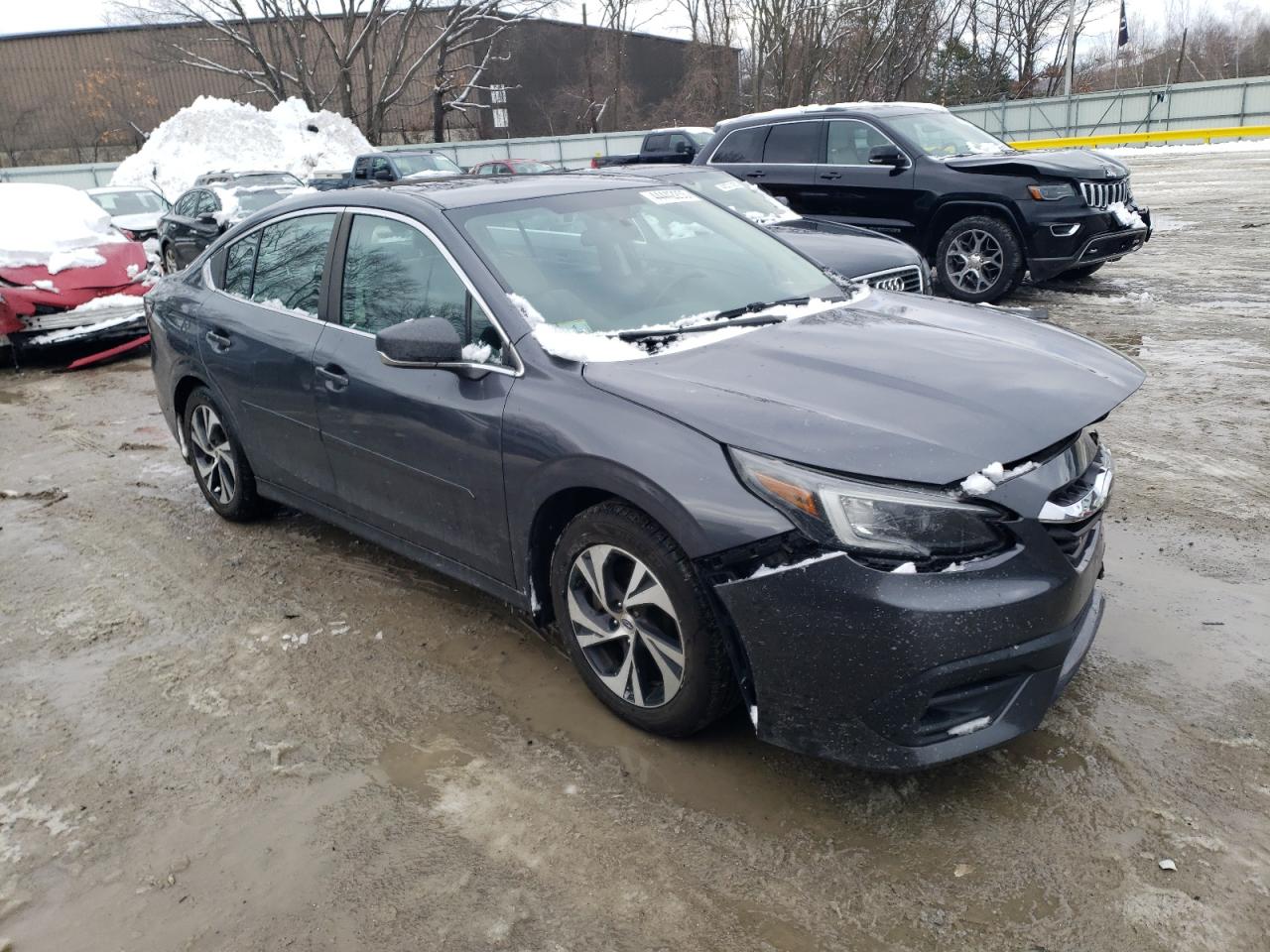 2020 Subaru Legacy VIN 4S3BWAB6XL3013405 Copart auction photo, front end damage thumbnail 4
