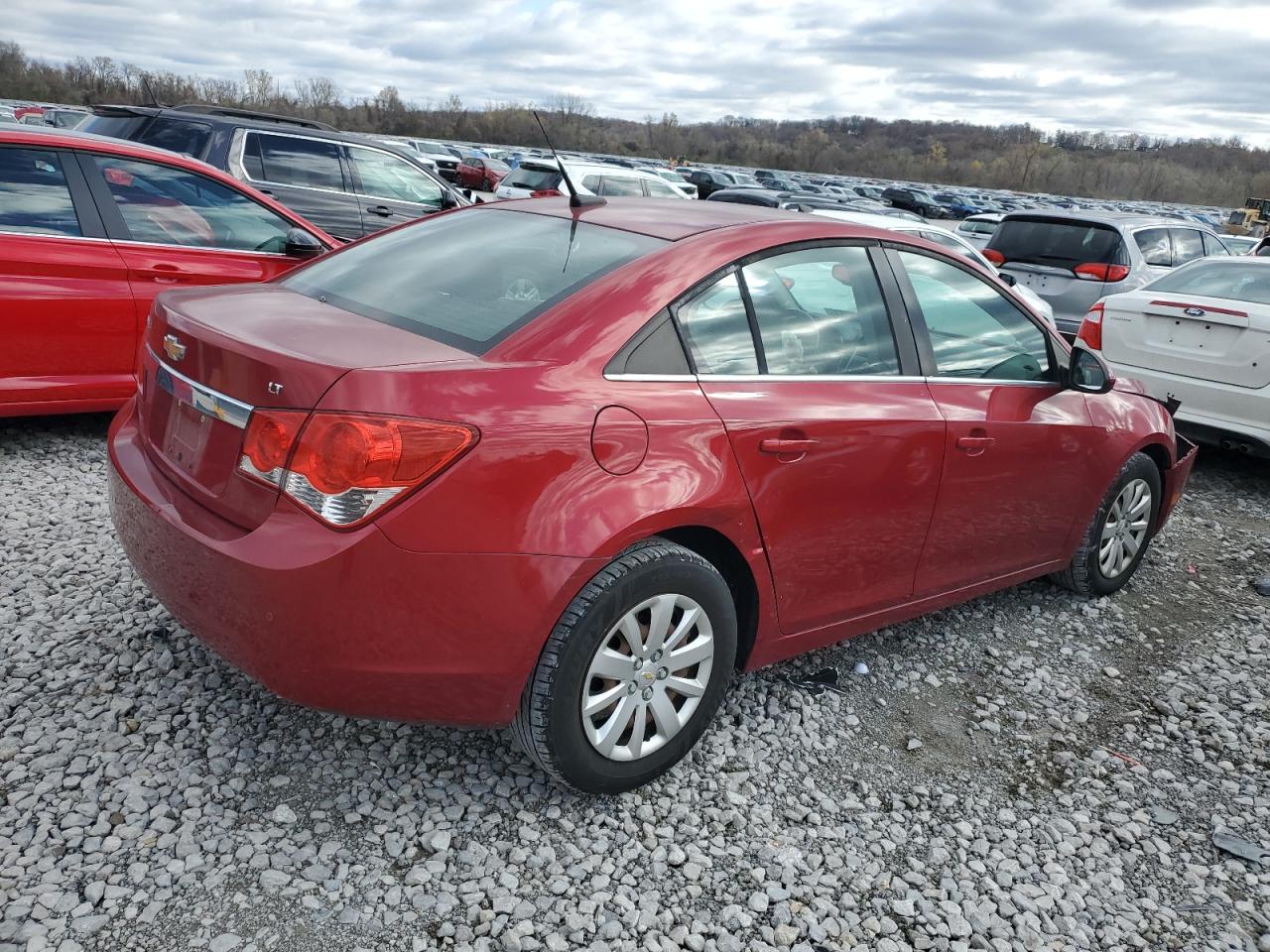 2011 Chevrolet Cruze VIN 1G1PF5S94B7101292 Copart auction photo, front end damage thumbnail 3