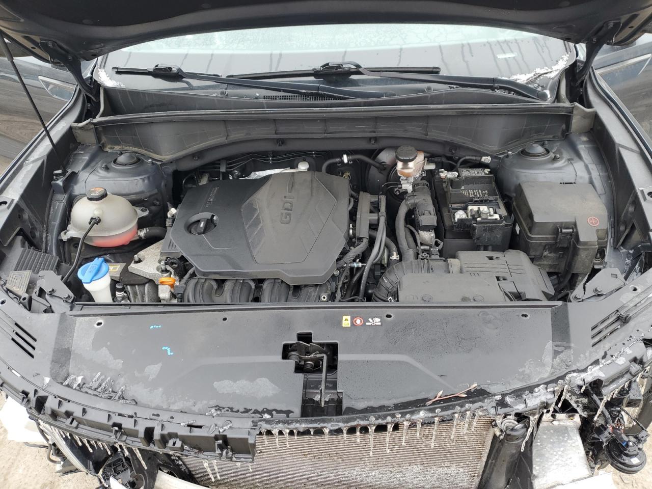 2021 KIA Sorento VIN 5XYRLDLC2MG025459 Copart auction photo, front end damage thumbnail 12