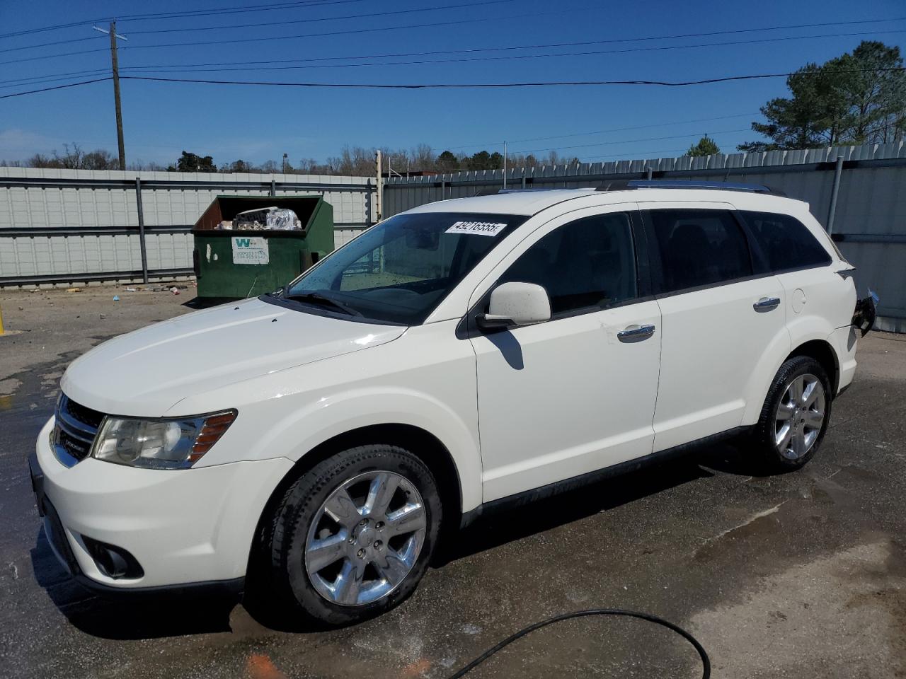 2012 Dodge Journey VIN 3C4PDCDGXCT146909