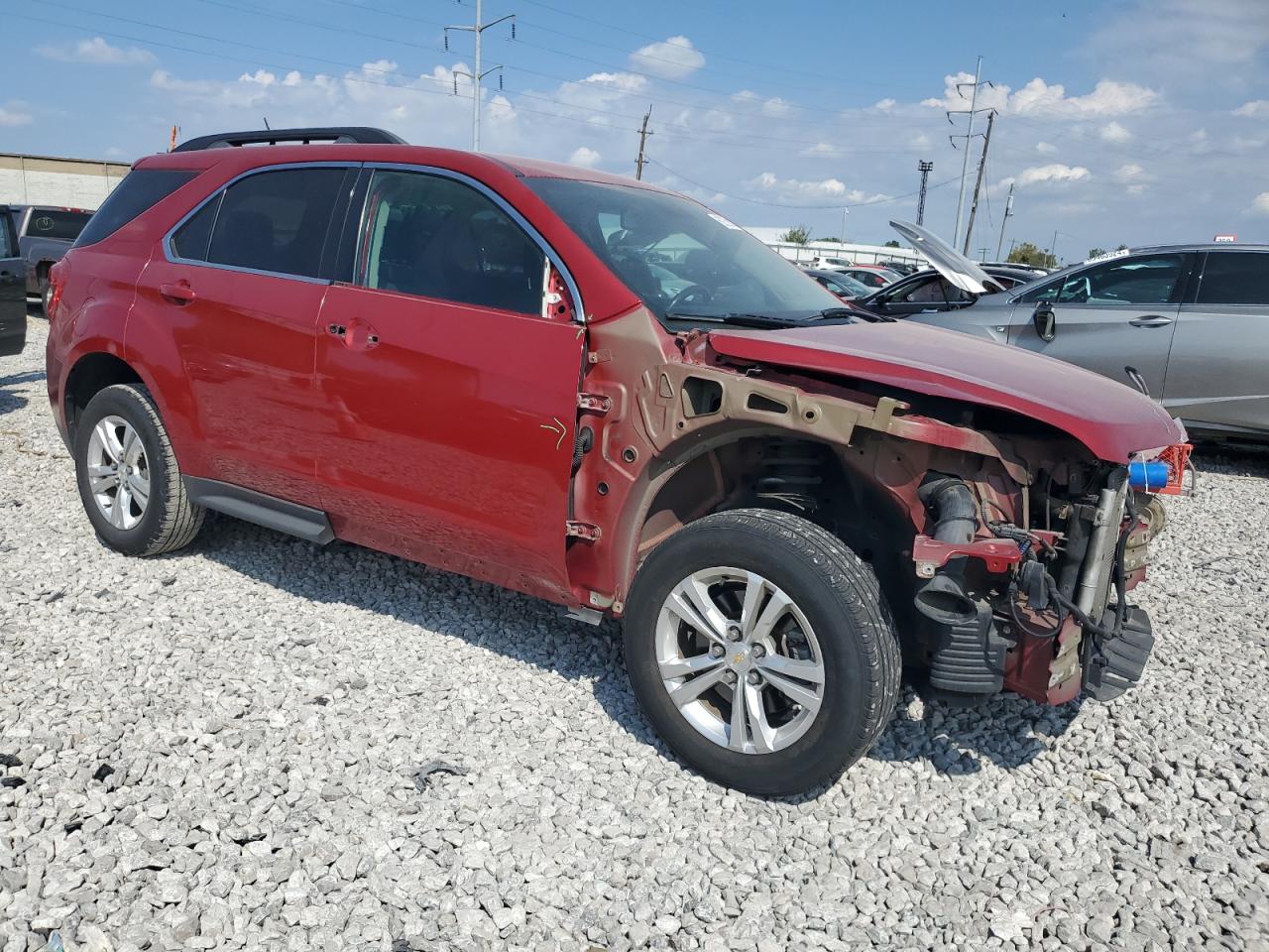 2015 Chevrolet Equinox VIN 2GNALBEK7F6372329 Copart auction photo, front end damage thumbnail 4
