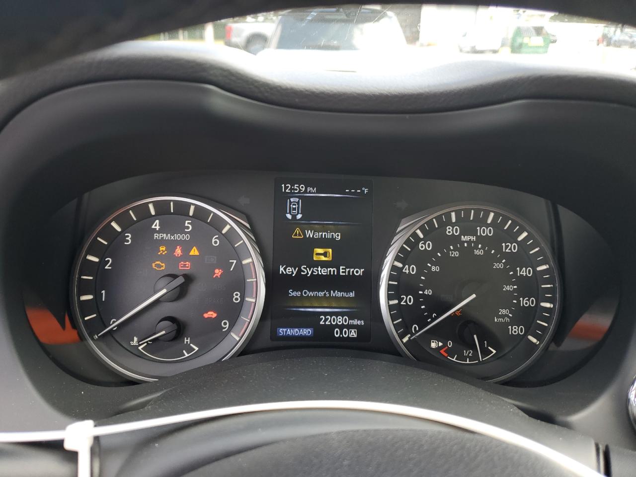 2021 Infiniti Q50 VIN JN1EV7BP4MM702608 Copart auction photo, front end damage thumbnail 9