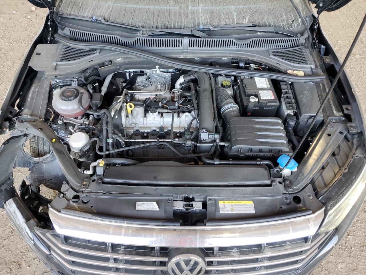 2021 Volkswagen Jetta VIN 3VWG57BU7MM000795 Copart auction photo, front end / undercarriage damage thumbnail 11