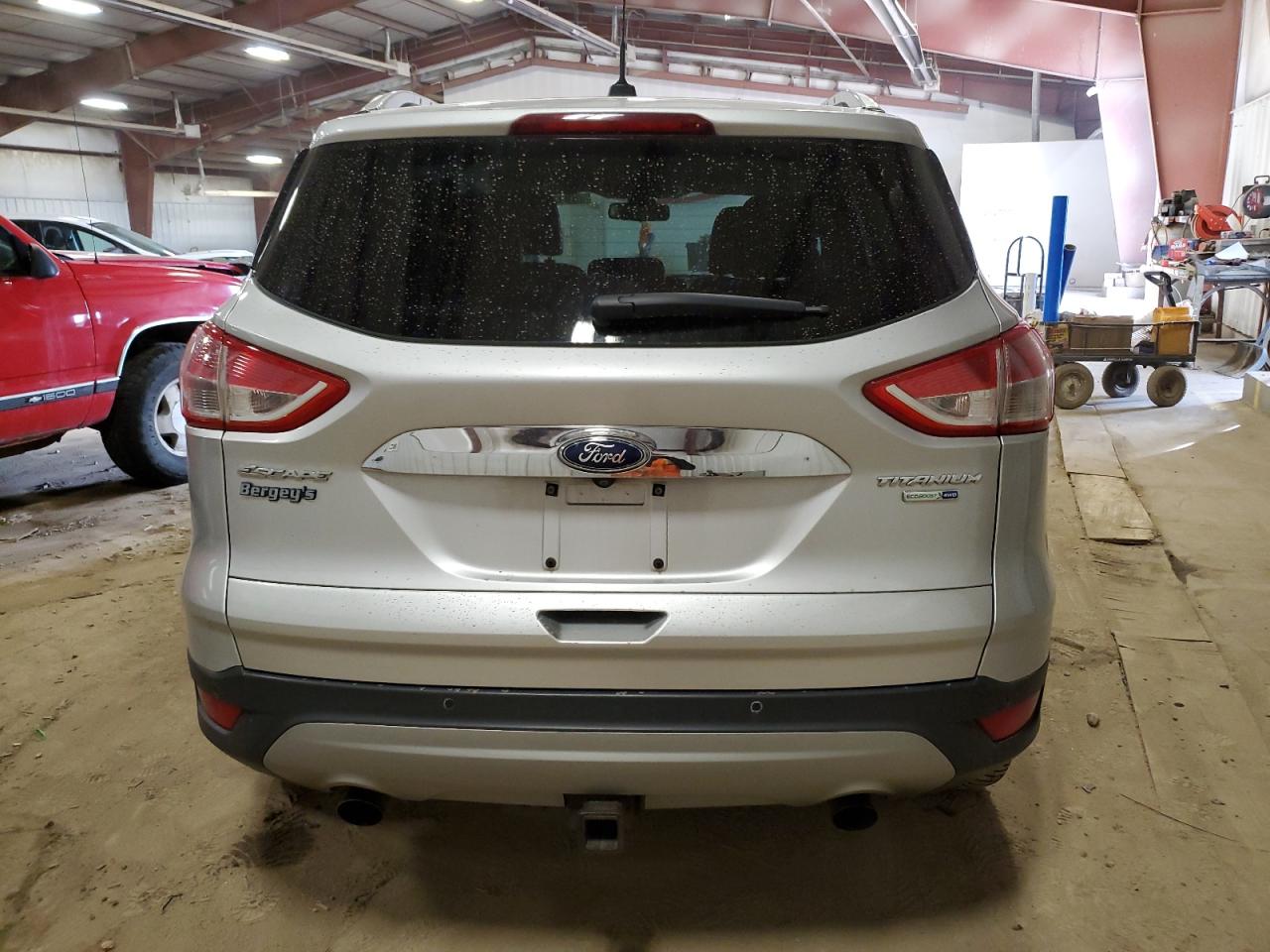 2014 Ford Escape VIN 1FMCU9J92EUE32880 Copart auction photo, front end / side damage thumbnail 6