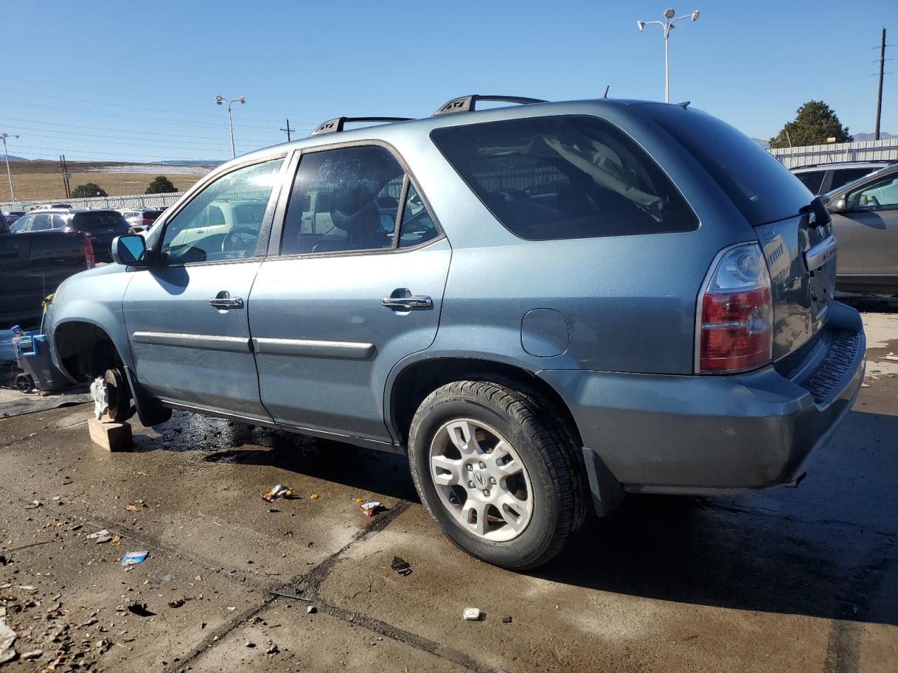 2006 Acura MDX VIN 2HNYD18946H524184 Copart auction photo, front end damage thumbnail 2