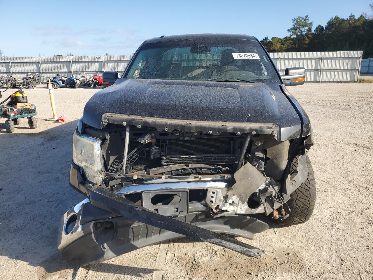 2010 Ford F-150 VIN 1FTEX1E88AKE75990 Copart auction photo, front end / rear end damage thumbnail 12