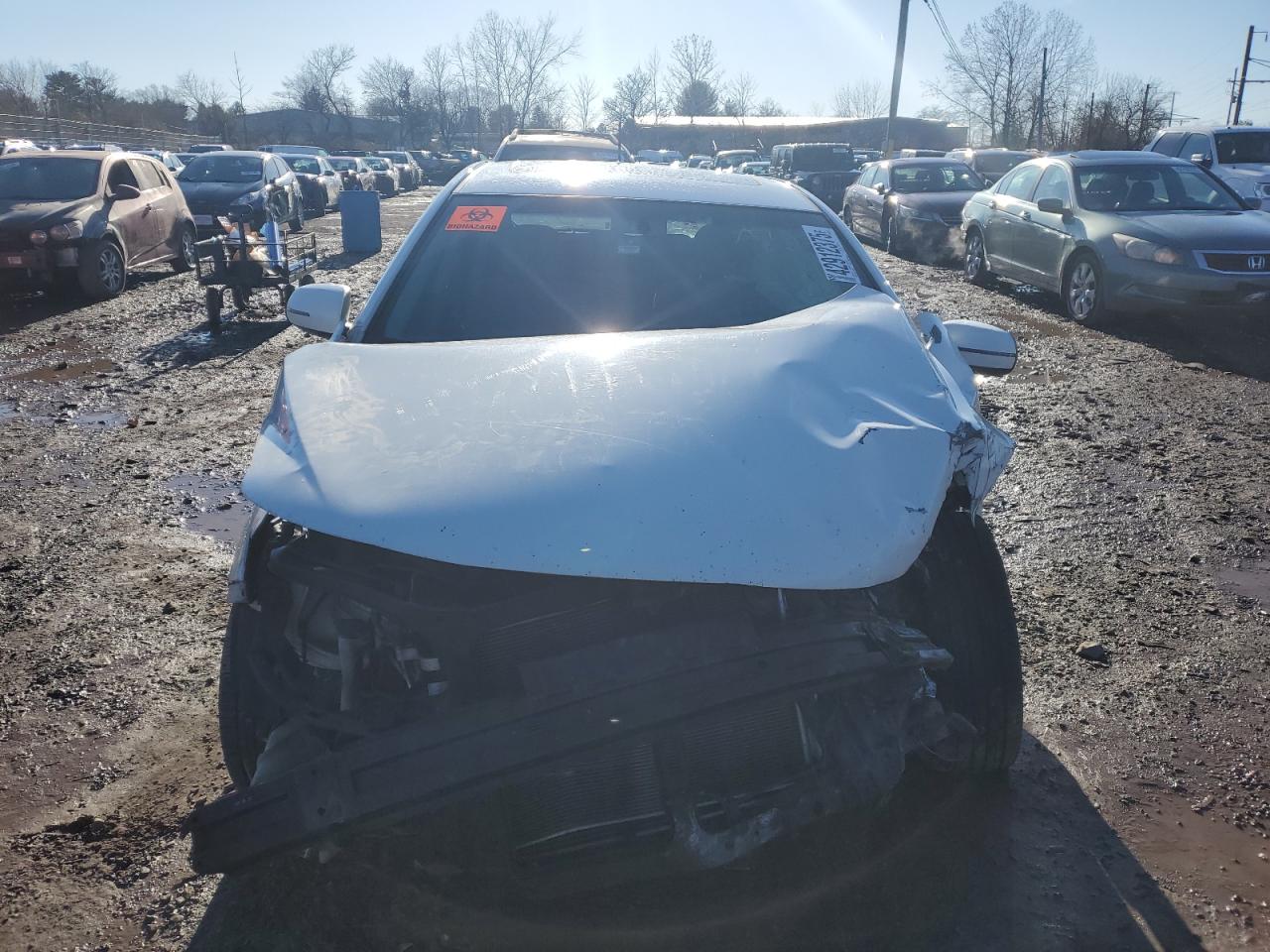2011 KIA Forte VIN KNAFU5A26B5400272 Copart auction photo, front end damage thumbnail 5