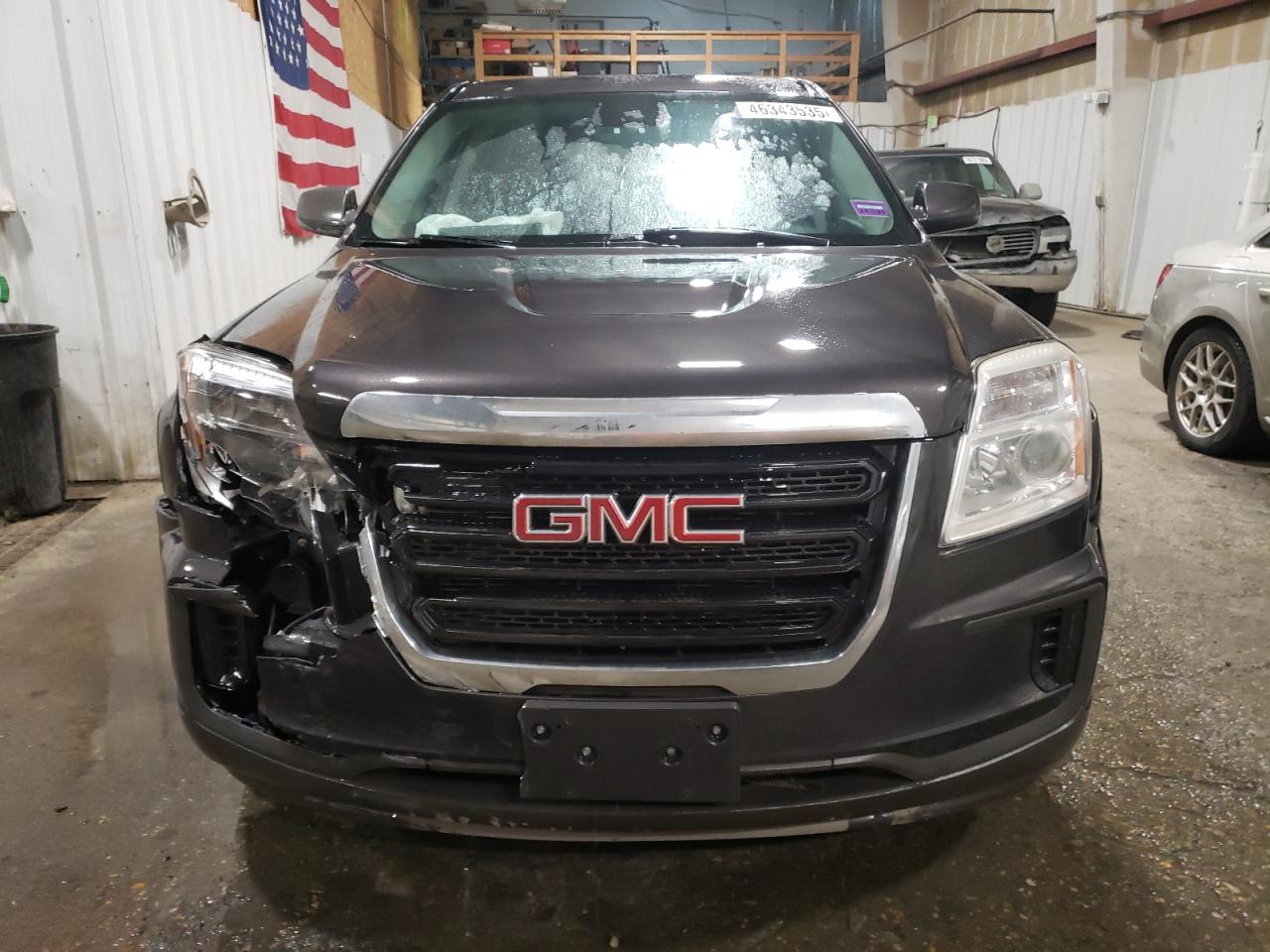 2016 GMC Terrain VIN 2GKFLSEK9G6121557 Copart auction photo, front end / all over damage thumbnail 5