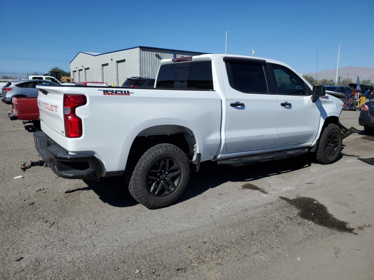 2021 Chevrolet Silverado VIN 1GCPYFED7MZ359790 Copart auction photo, front end damage thumbnail 3