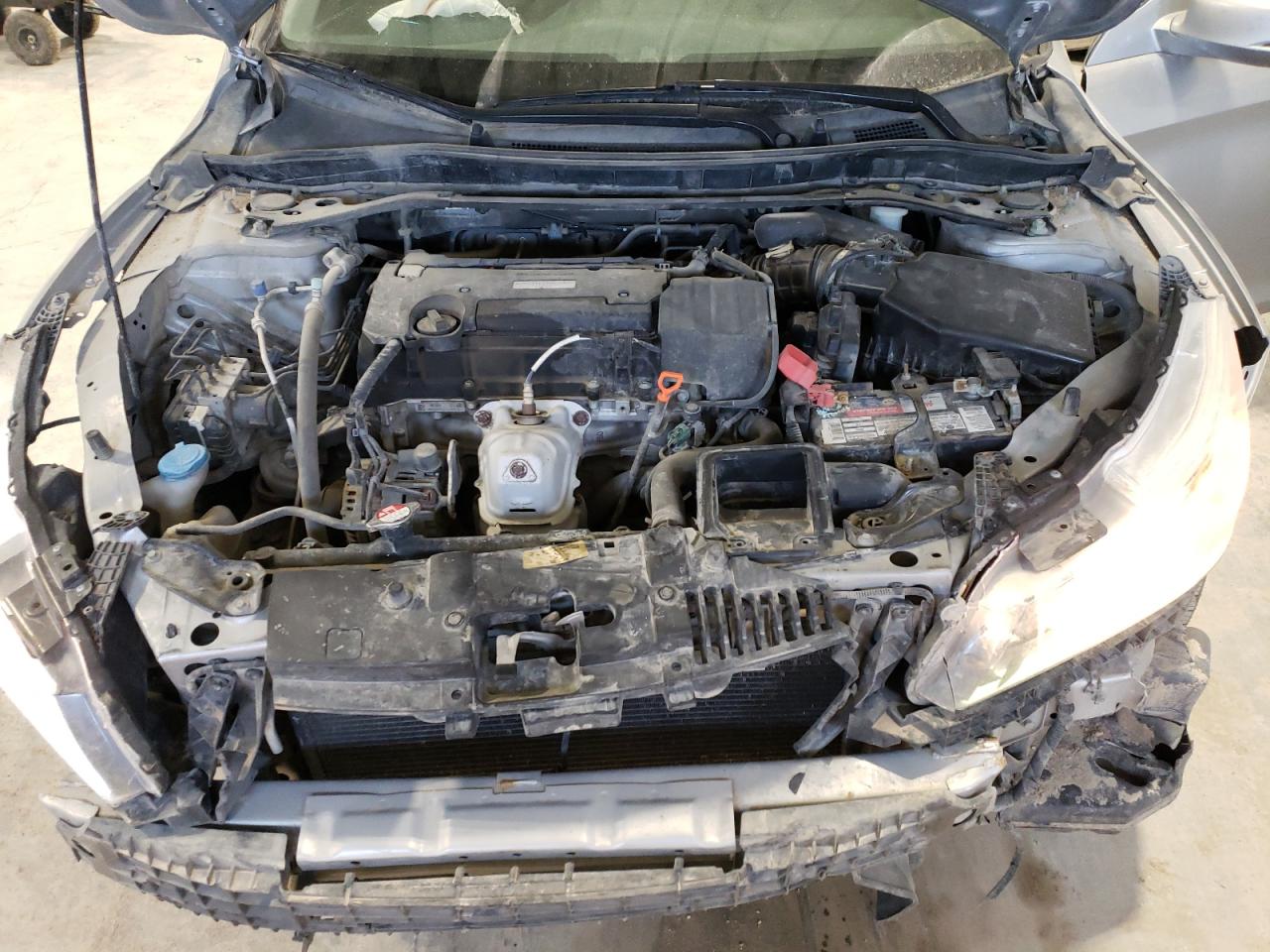 2017 Honda Accord VIN 1HGCR2F77HA045916 Copart auction photo, front end / hail damage thumbnail 13