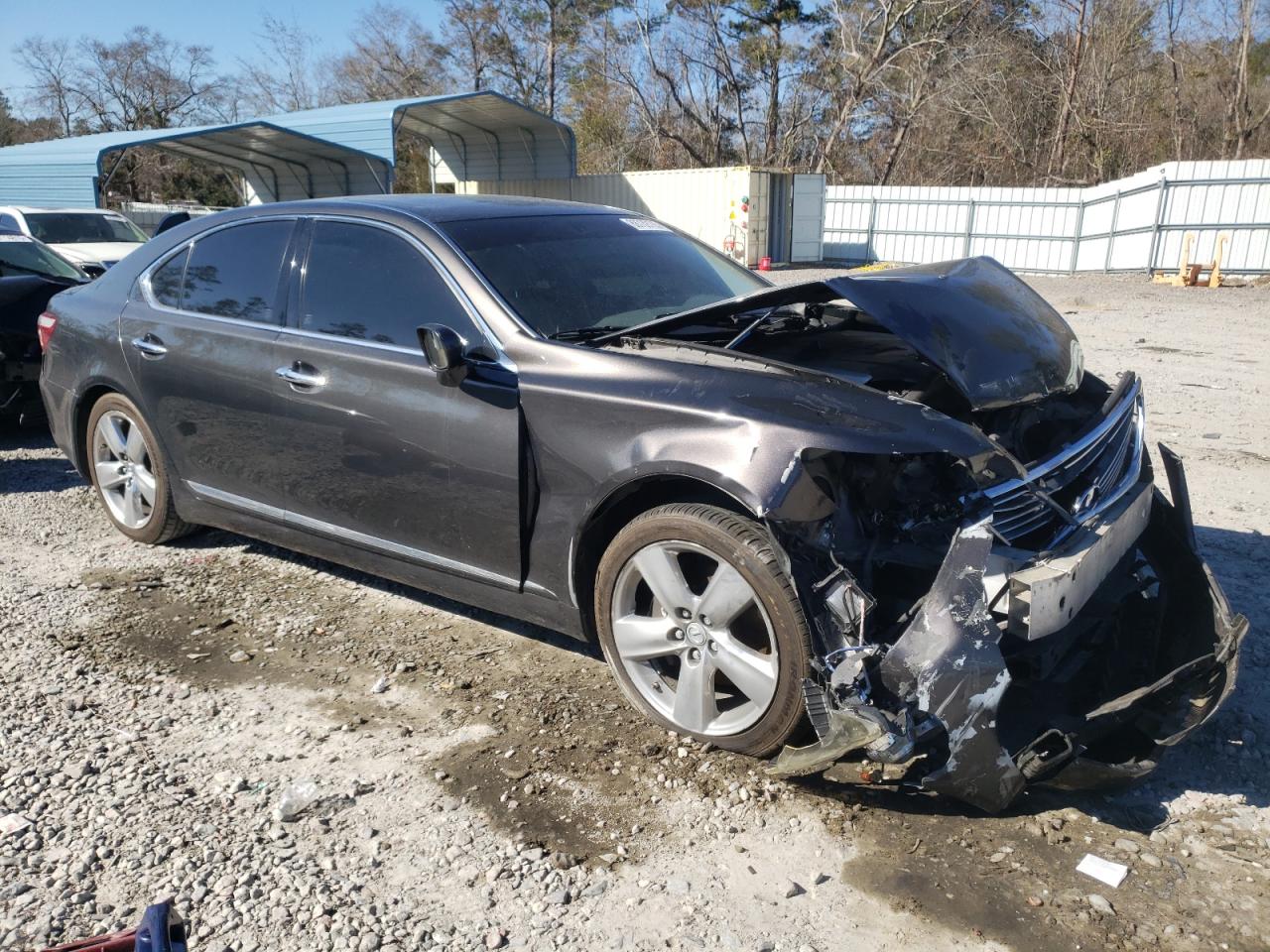 2008 Lexus LS VIN JTHBL46F785070014 Copart auction photo, front end damage thumbnail 4