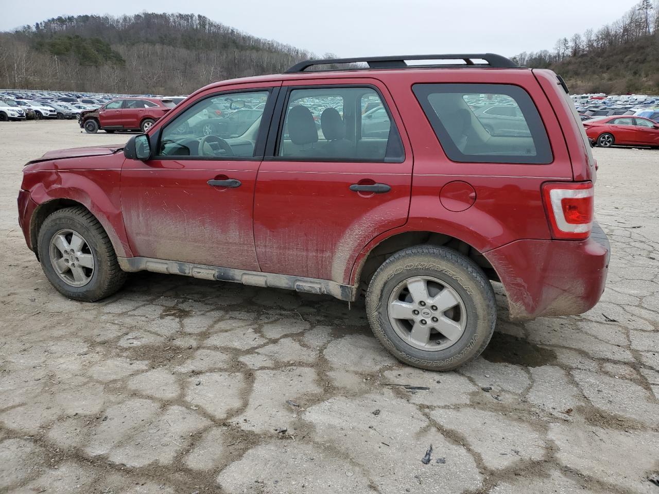 2009 Ford Escape VIN 1FMCU92709KC20932 Copart auction photo, front end / side damage thumbnail 2