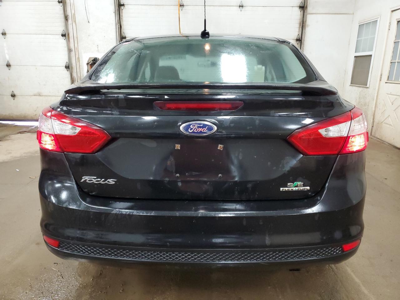2014 Ford Focus VIN 1FADP3F25EL376518 Copart auction photo, front end / side damage thumbnail 6