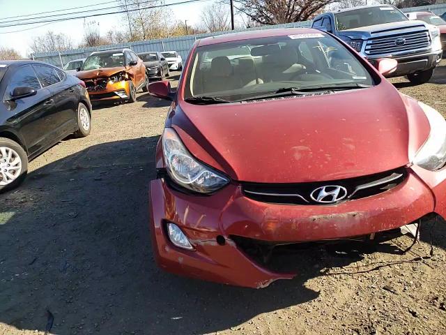 2012 Hyundai Elantra VIN KMHDH4AE2CU226447 Copart auction photo, undercarriage / front end damage thumbnail 11