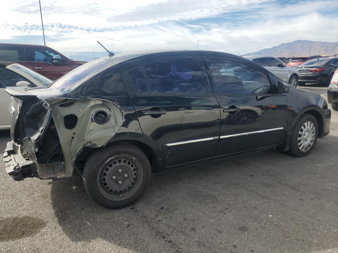 2011 Nissan Sentra VIN 3N1AB6APXBL608534 Copart auction photo, rear end damage thumbnail 3