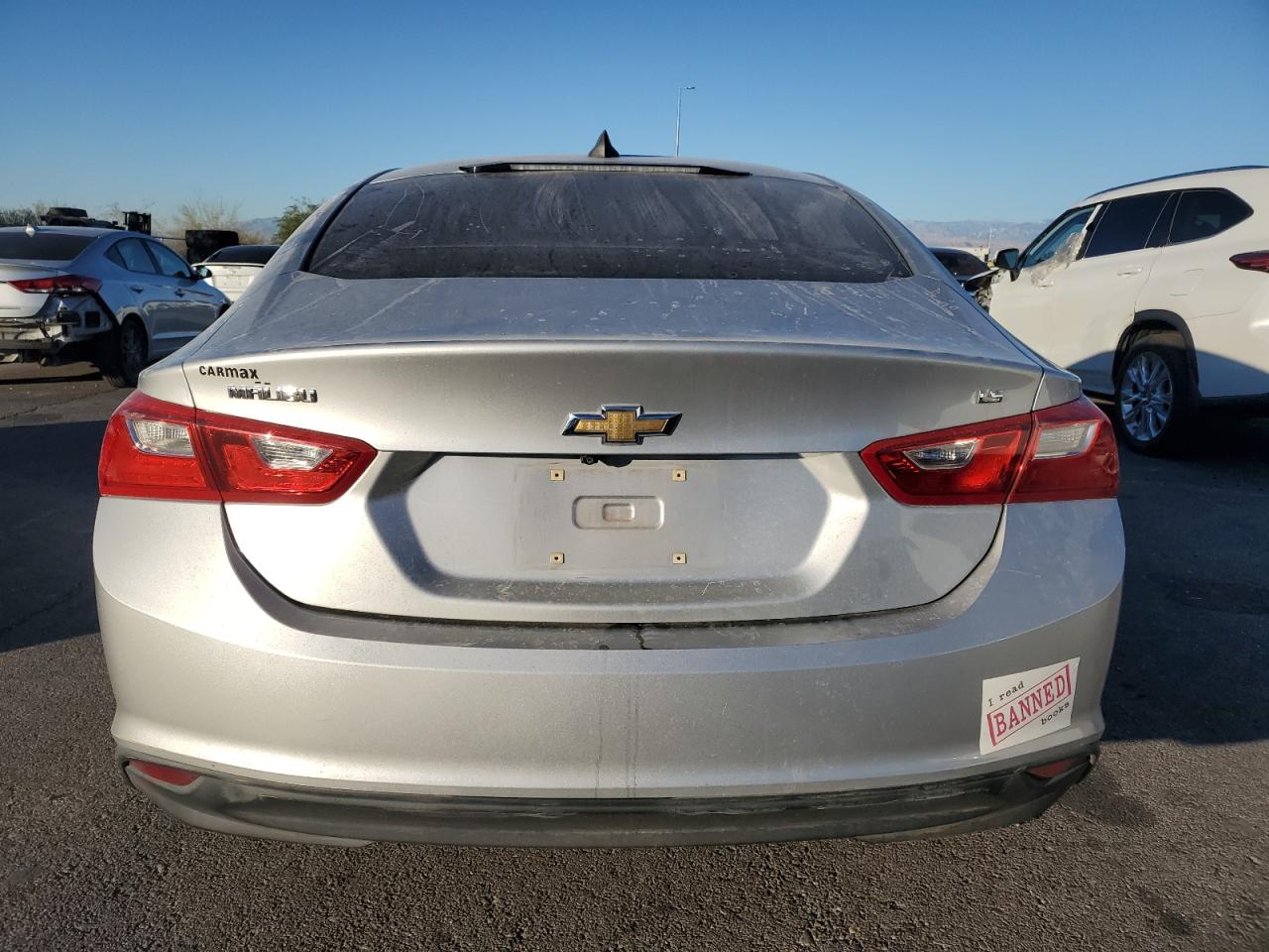 2016 Chevrolet Malibu VIN 1G1ZB5STXGF341590 Copart auction photo, front end damage thumbnail 6