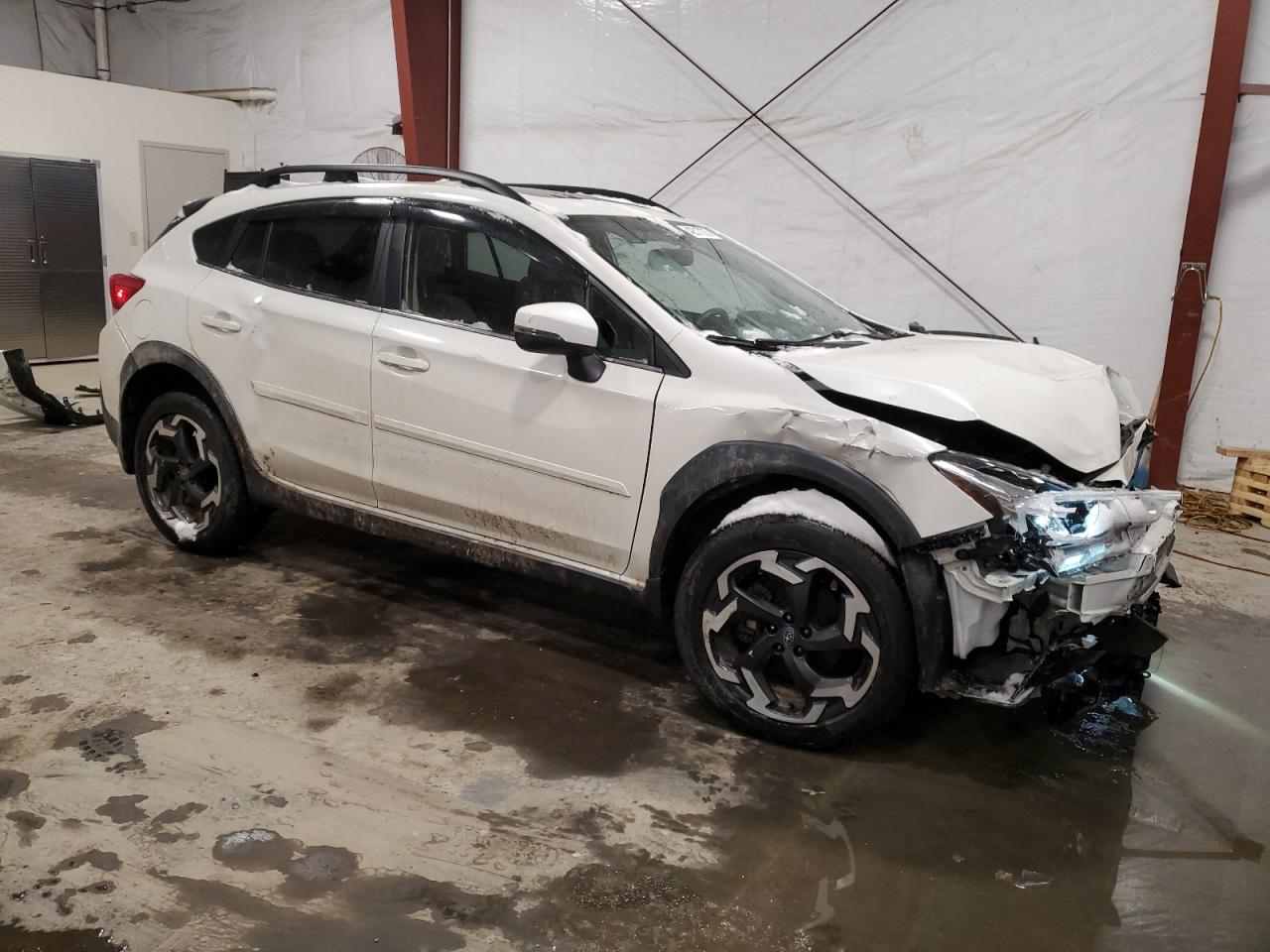 2021 Subaru XV VIN JF2GTHNC7M8314860 Copart auction photo, front end / side damage thumbnail 4