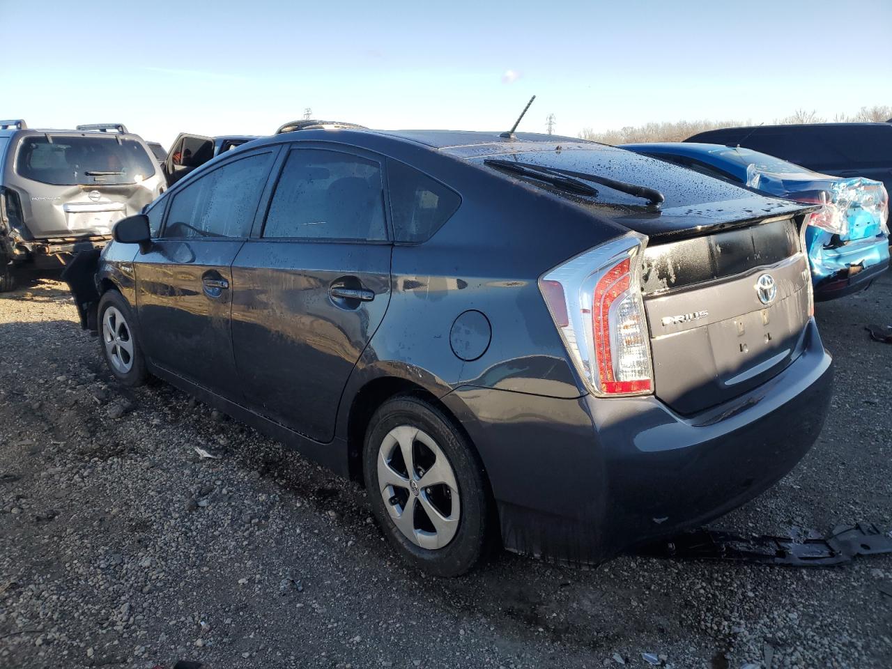 2012 Toyota Prius VIN JTDKN3DU8C5407015 Copart auction photo, front end damage thumbnail 2