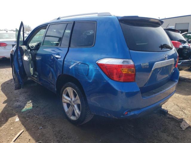 2008 Toyota Highlander VIN JTEES42A382071301 Copart auction photo, front end / side damage thumbnail 2