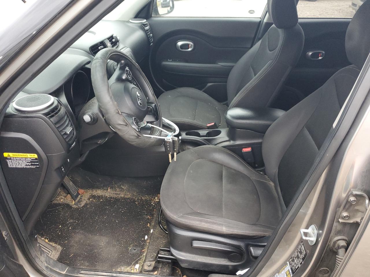 2015 KIA Soul VIN KNDJN2A23F7160391 Copart auction photo, front end / side damage thumbnail 7