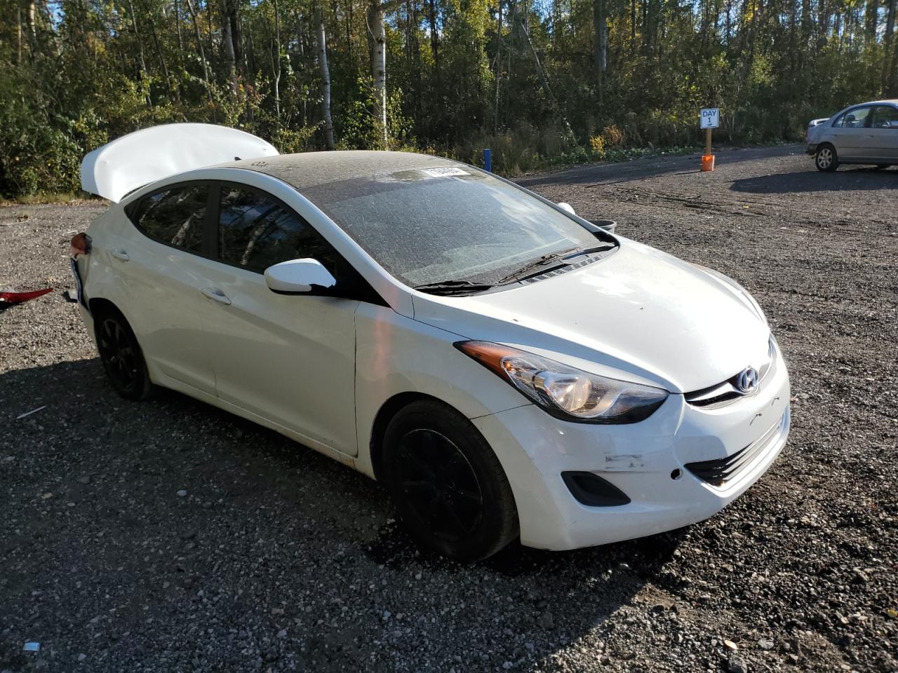2012 Hyundai Elantra VIN 5NPDH4AE6CH080696 Copart auction photo, rear end / minor dent/scratches damage thumbnail 4