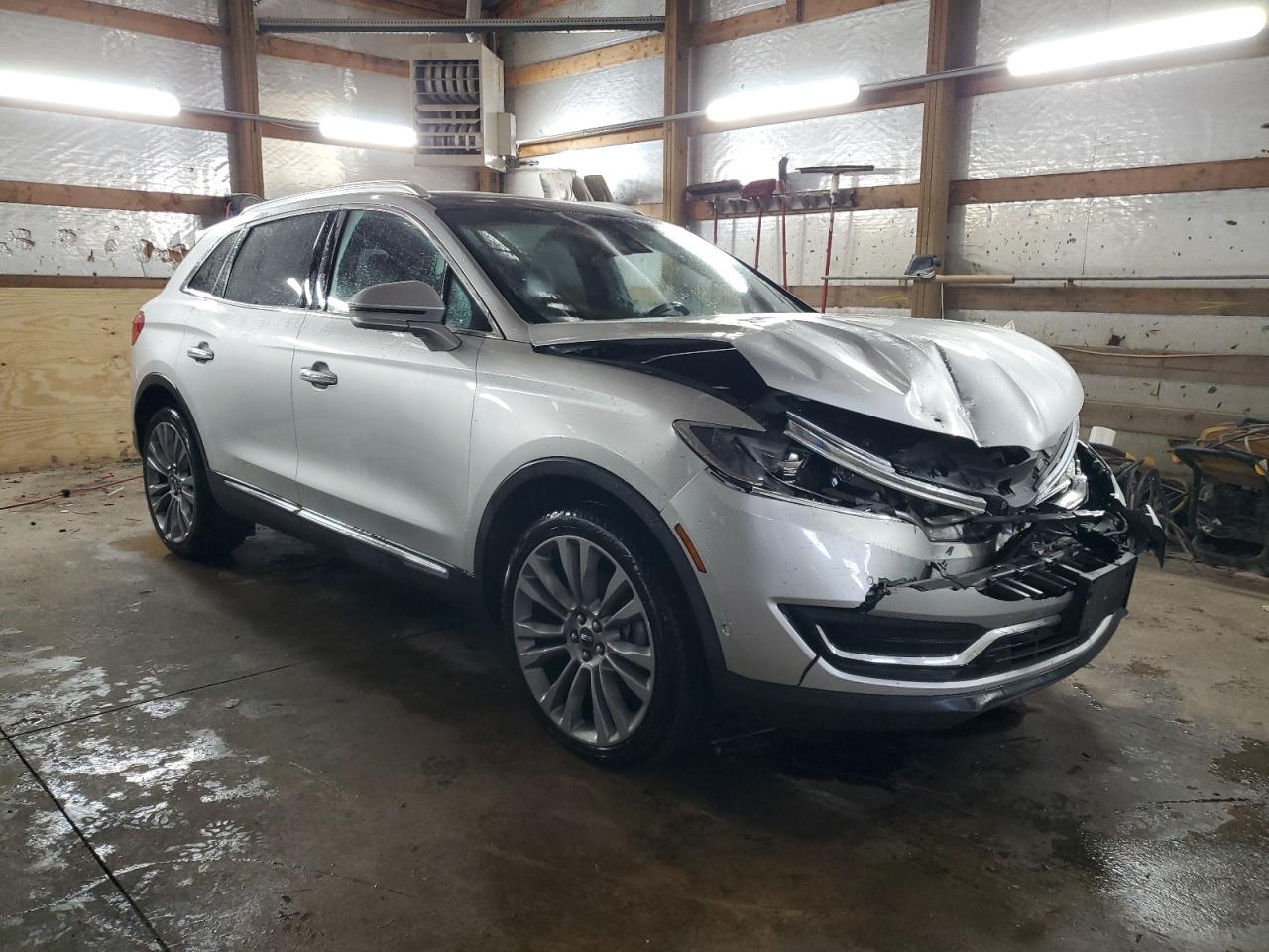 2016 Lincoln MKX VIN 2LMTJ8LR9GBL61206 Copart auction photo, front end damage thumbnail 4