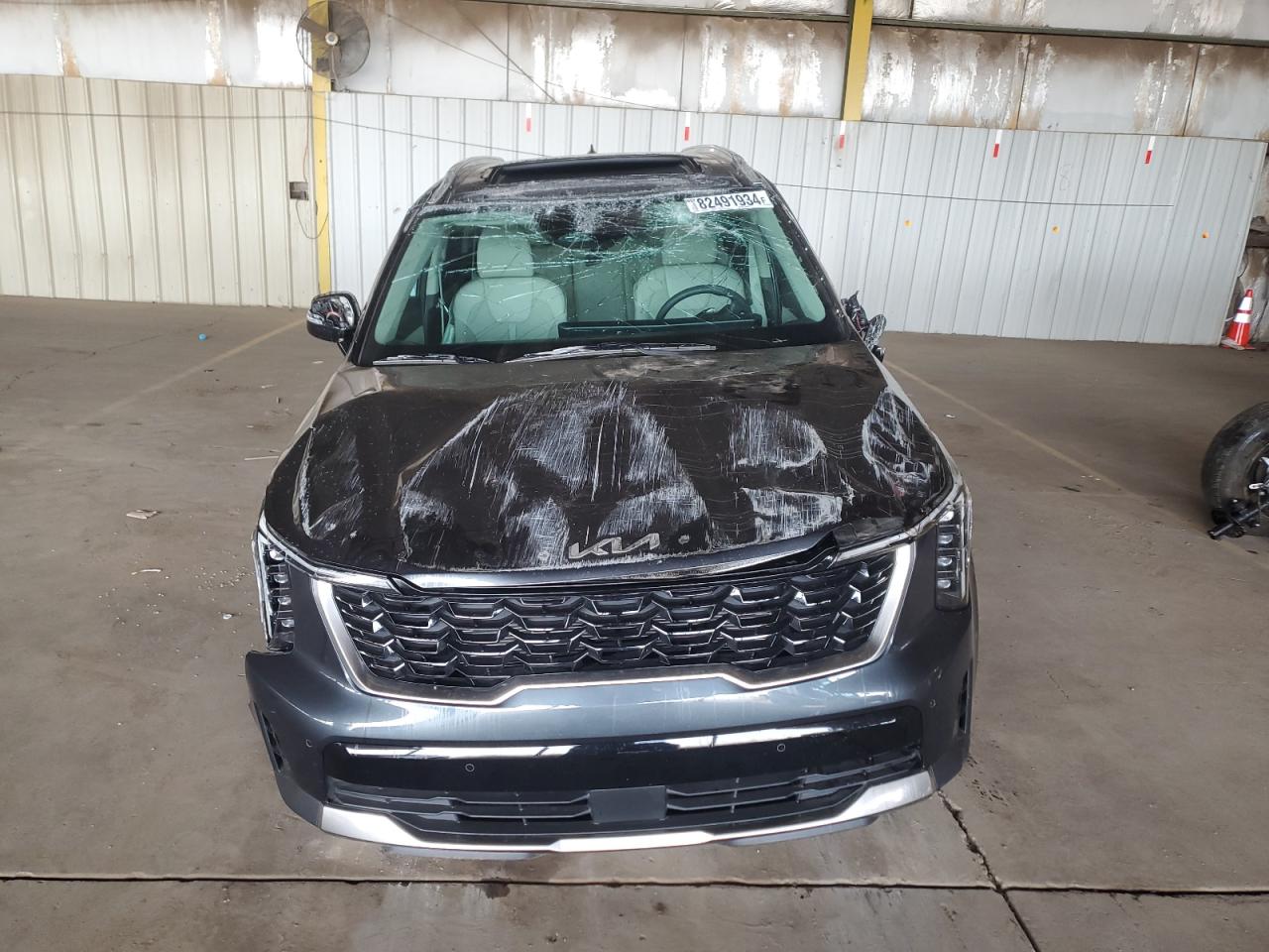 2024 KIA Sorento VIN 5XYRL4JC3RG299487 Copart auction photo, rollover damage thumbnail 5