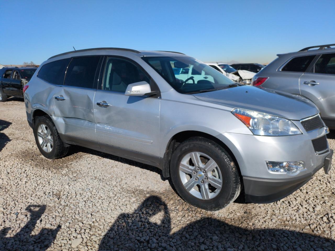 2010 Chevrolet Traverse VIN 1GNLVFED6AJ232246 Copart auction photo, side damage thumbnail 4