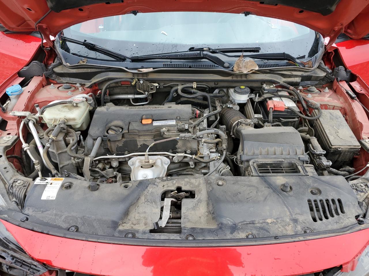 2019 Honda Civic VIN 2HGFC2F85KH544696 Copart auction photo, front end damage thumbnail 12