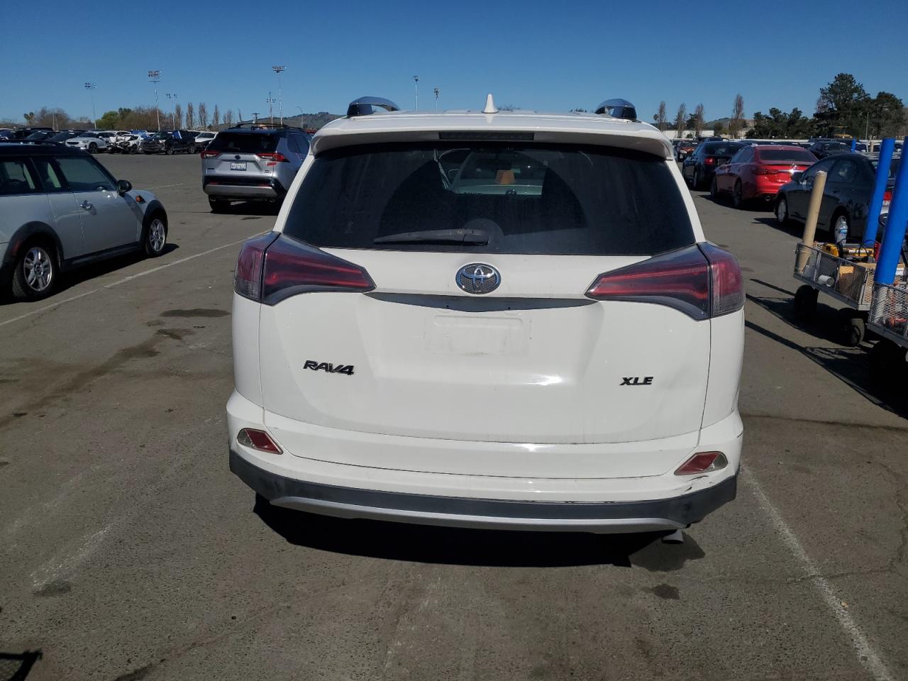 2016 Toyota RAV 4 VIN JTMWFREVXGJ086018 Copart auction photo, front end damage thumbnail 6
