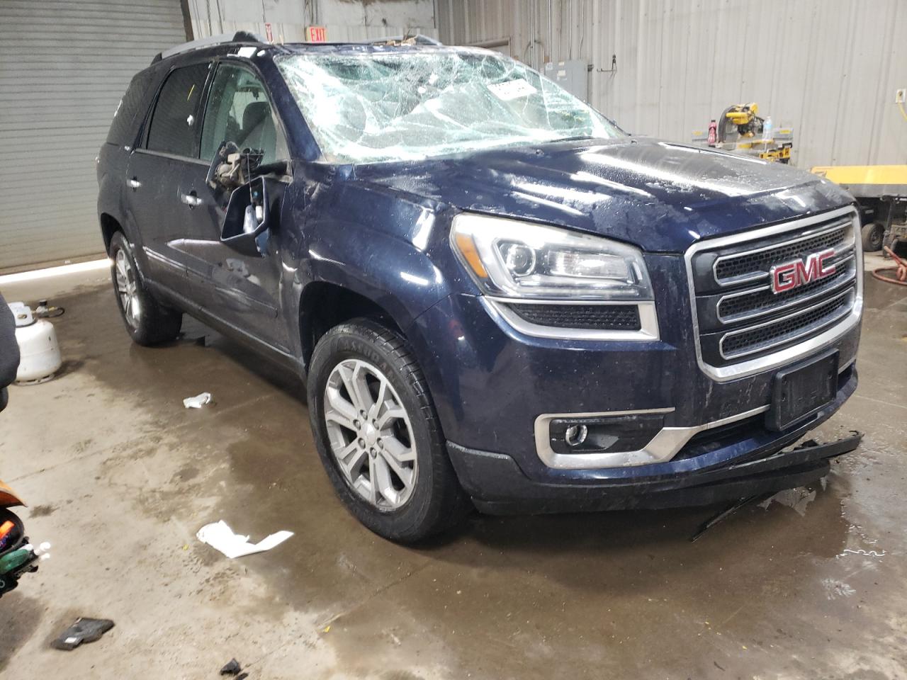 2015 GMC Acadia VIN 1GKKRRKD0FJ351100 Copart auction photo, rollover damage thumbnail 4