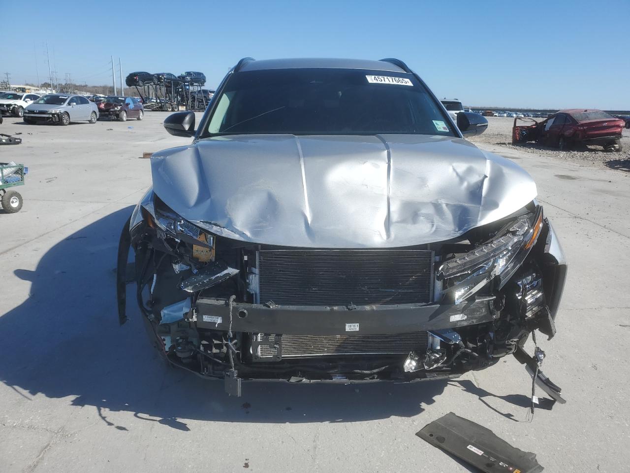 2023 Hyundai Tucson VIN KM8JFCAE9PU209489 Copart auction photo, front end damage thumbnail 5