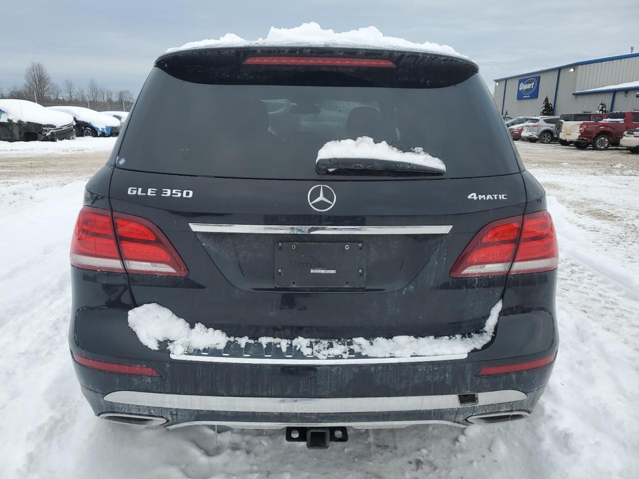 2018 Mercedes-Benz GLE VIN 4JGDA5HB7JB171220 Copart auction photo, side damage thumbnail 6