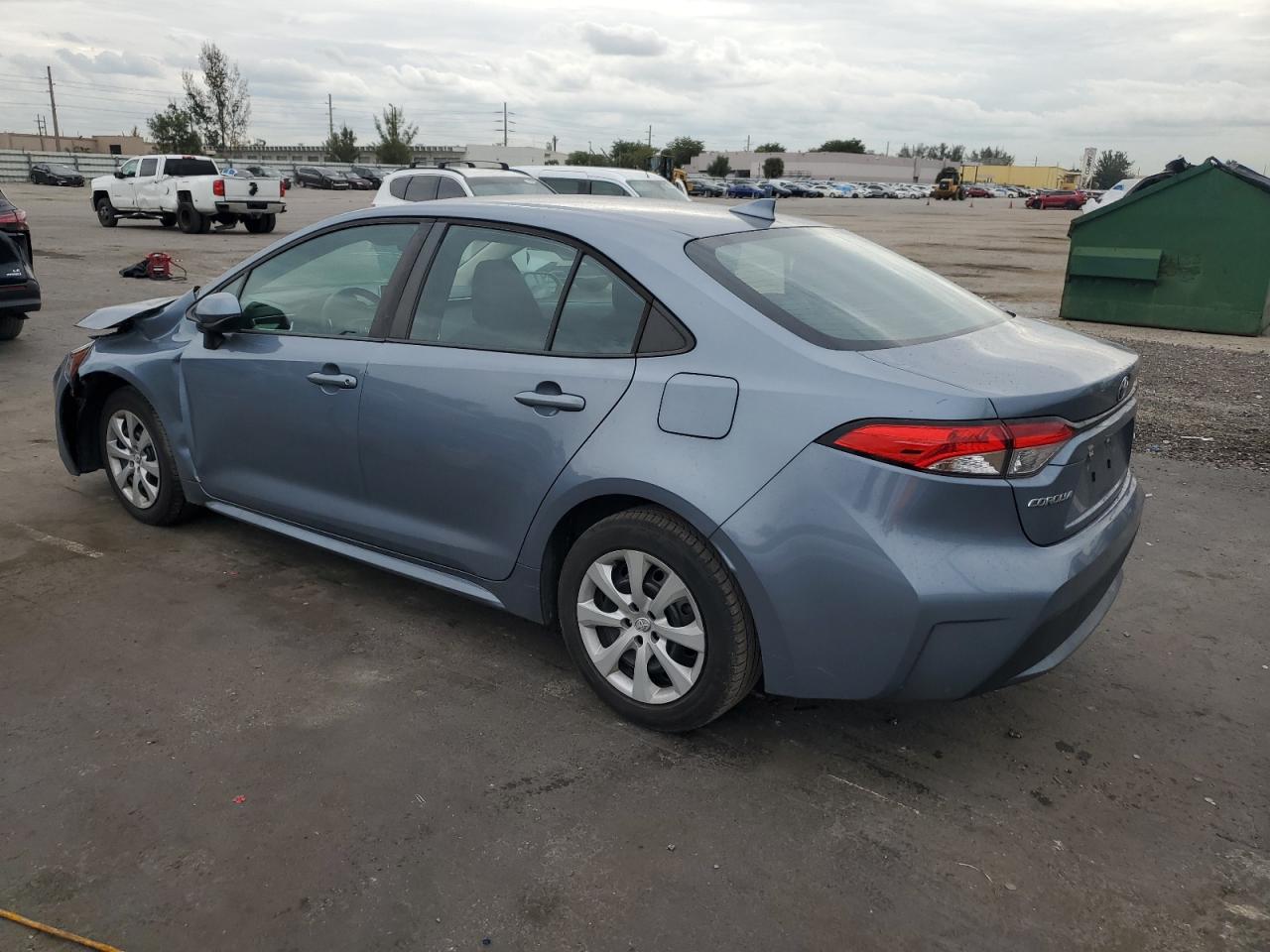 2020 Toyota Corolla VIN 5YFEPRAE1LP101428 Copart auction photo, front end / rear end damage thumbnail 2