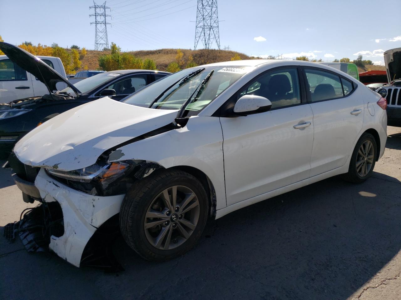2018 Hyundai Elantra VIN 5NPD84LF2JH290568