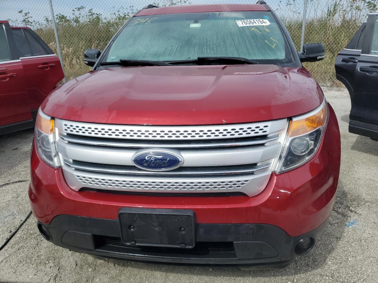 2015 Ford Explorer VIN 1FM5K8D8XFGA92213 Copart auction photo, water/flood damage thumbnail 5