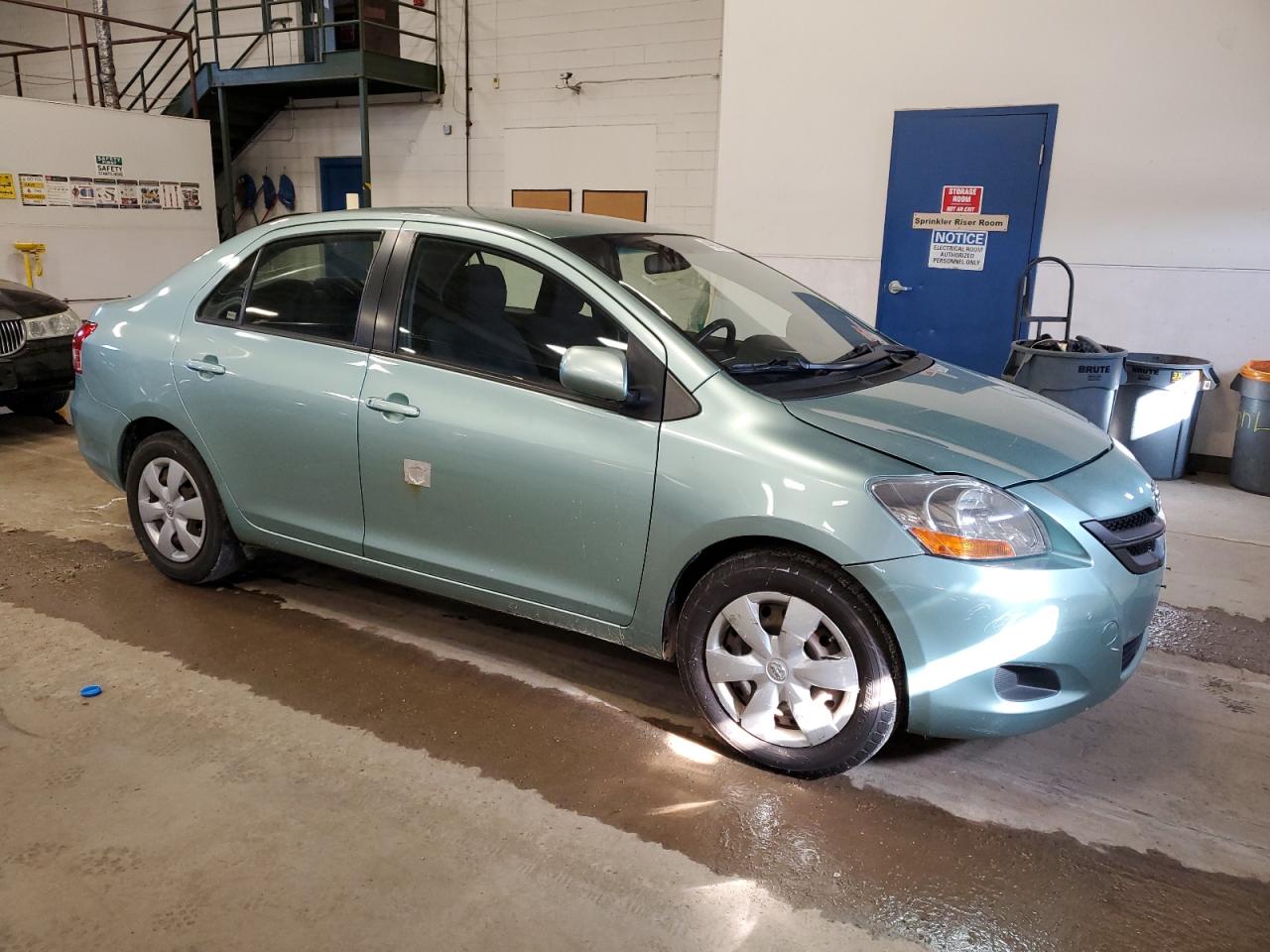 2008 Toyota Yaris VIN JTDBT923181222953 Copart auction photo, front end damage thumbnail 4