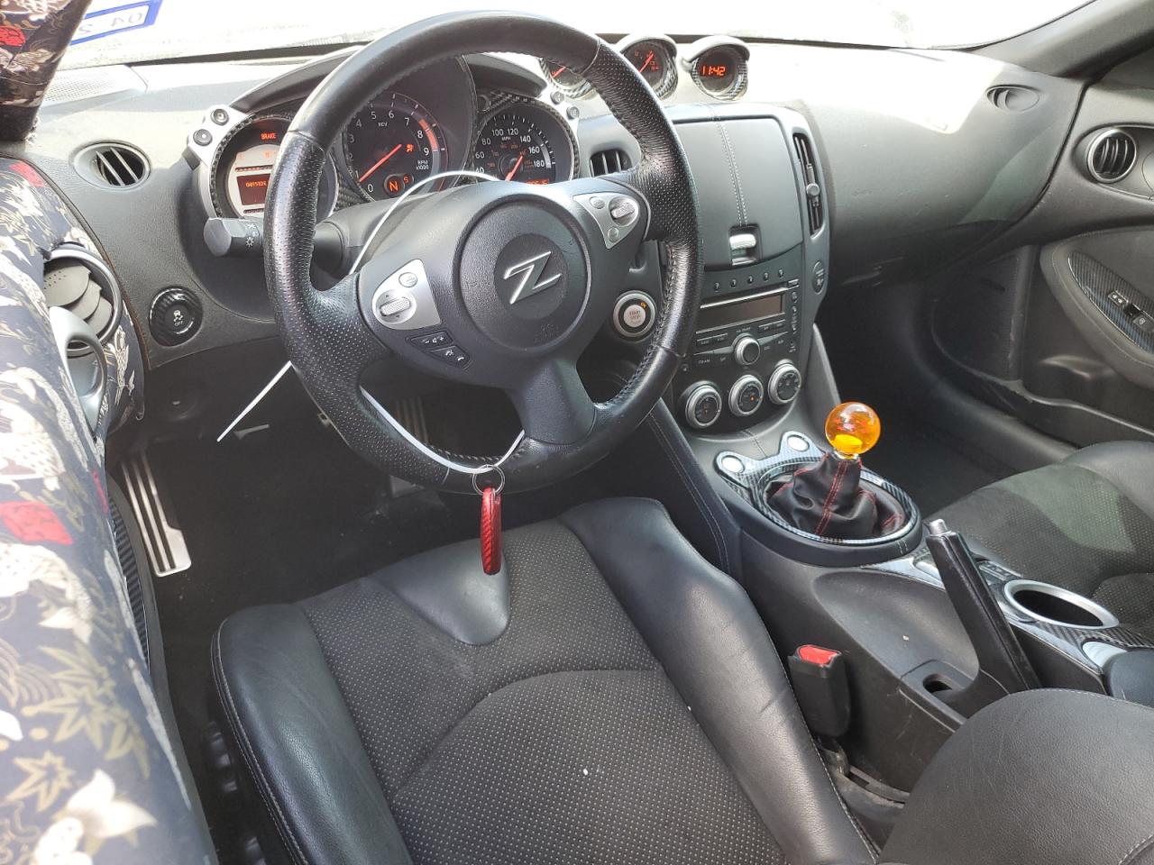 2011 Nissan 370Z VIN JN1AZ4EH1BM550869 Copart auction photo, rear end / undercarriage damage thumbnail 8