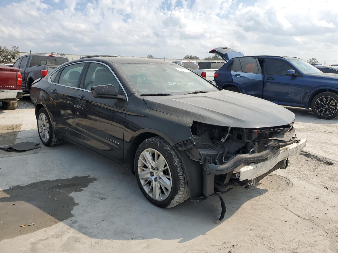 2018 Chevrolet Impala VIN 2G11X5SAXJ9141855 Copart auction photo, rear end / front end damage thumbnail 4