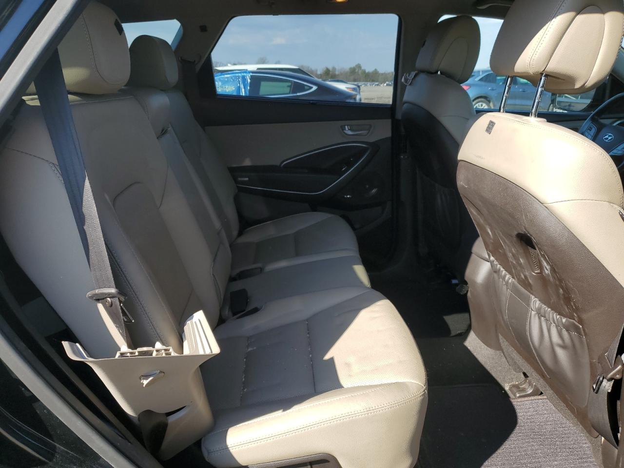 2017 Hyundai Santa Fe VIN KM8SR4HF3HU249147 Copart auction photo, rear end damage thumbnail 10