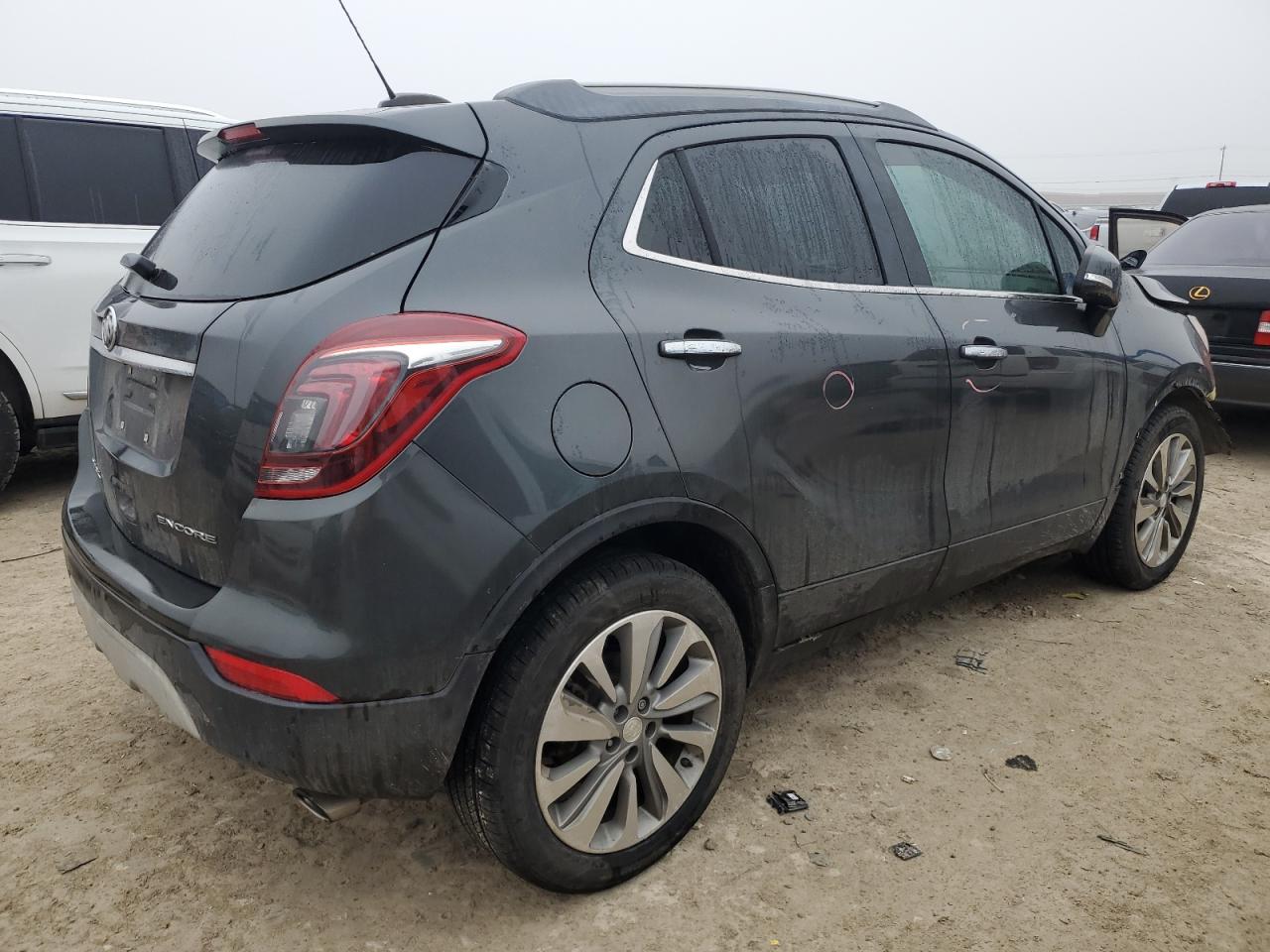 2017 Buick Encore VIN KL4CJASB1HB041777 Copart auction photo, front end / minor dent/scratches damage thumbnail 3