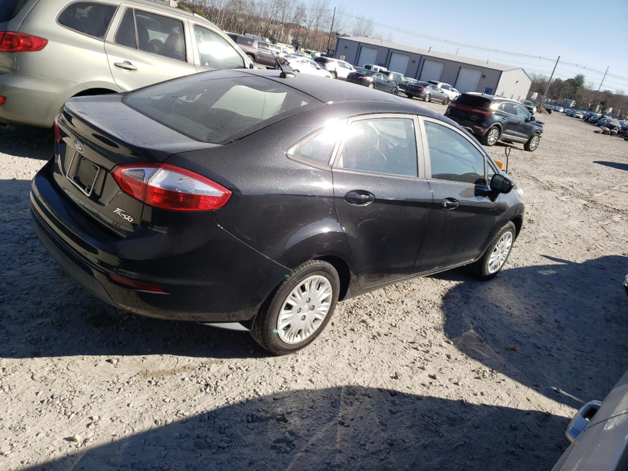 2015 Ford Fiesta VIN 3FADP4AJ0FM132229 Copart auction photo, side / minor dent/scratches damage thumbnail 3