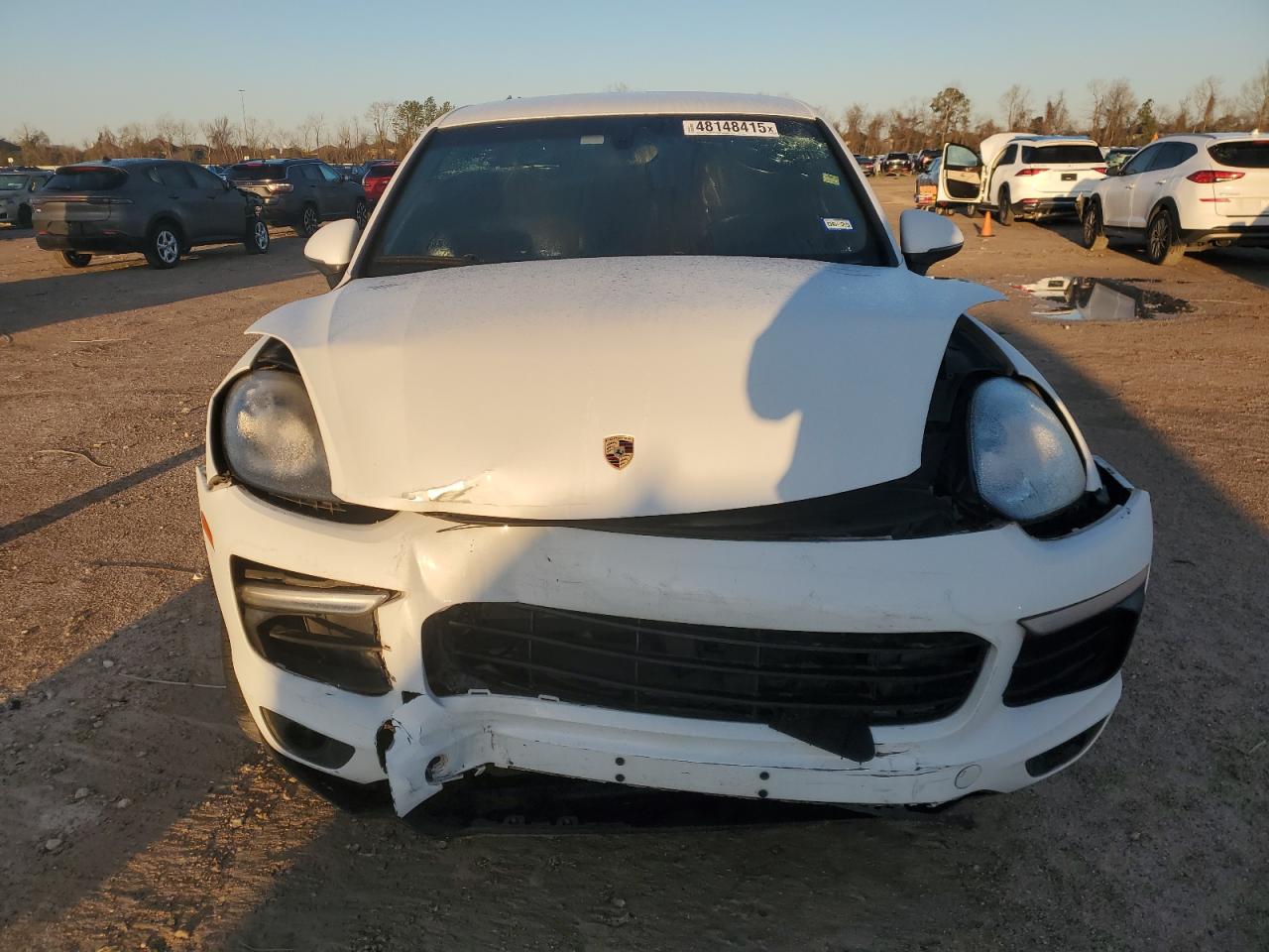 2016 Porsche Cayenne VIN WP1AA2A26GKA15645 Copart auction photo, front end / minor dent/scratches damage thumbnail 5
