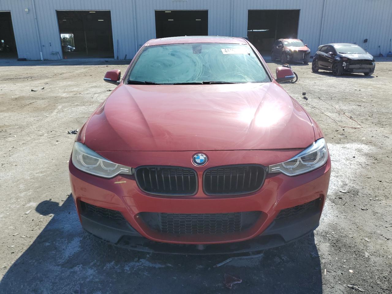 2015 BMW 3er VIN WBA3A9C5XFK473081 Copart auction photo, rear end damage thumbnail 5