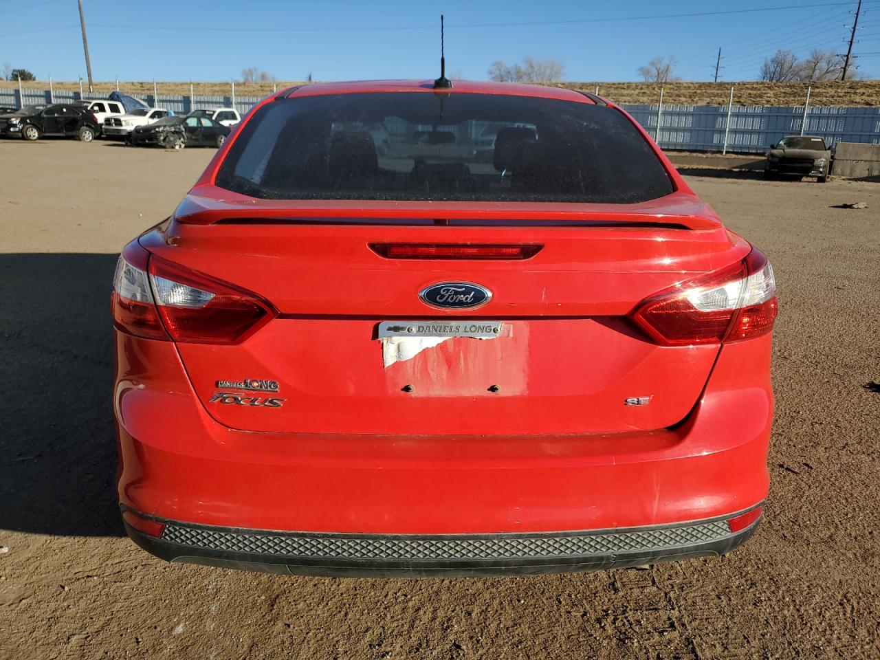 2012 Ford Focus VIN 1FAHP3F25CL257835 Copart auction photo, front end damage thumbnail 6