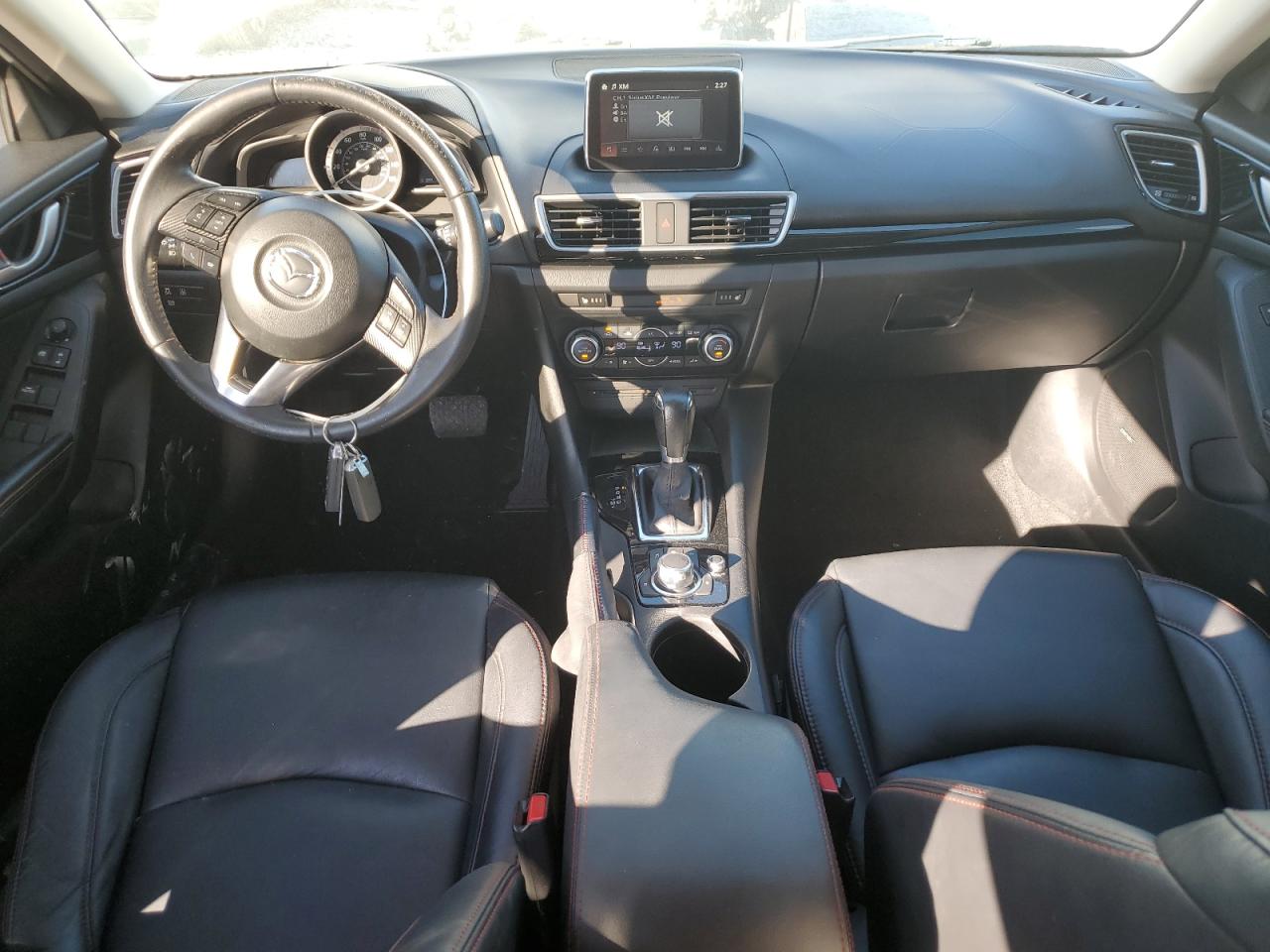 2014 Mazda 3 VIN JM1BM1W77E1183938 Copart auction photo, front end / side damage thumbnail 8