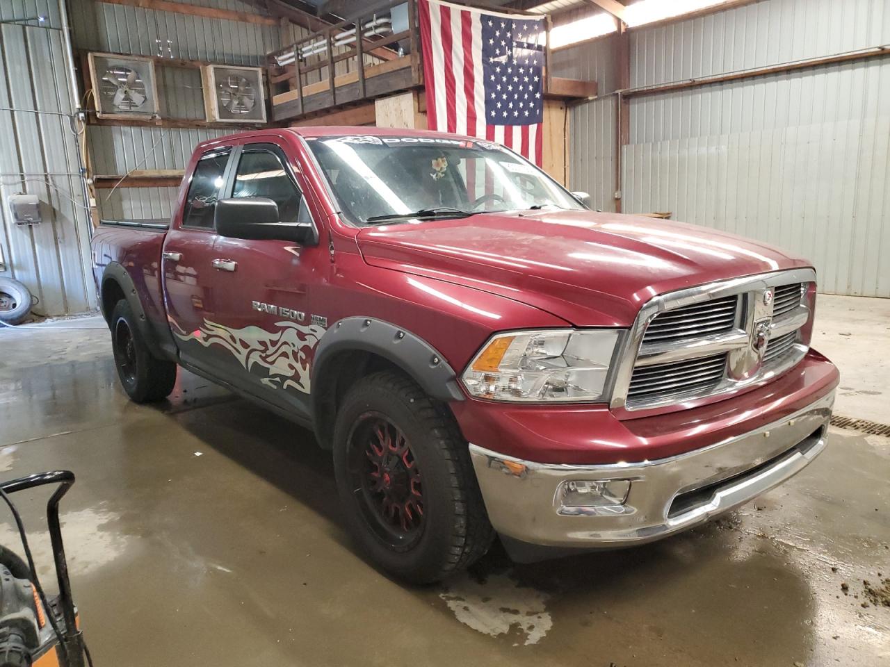 2012 Dodge RAM VIN 1C6RD7GT1CS329097 Copart auction photo, normal wear damage thumbnail 4