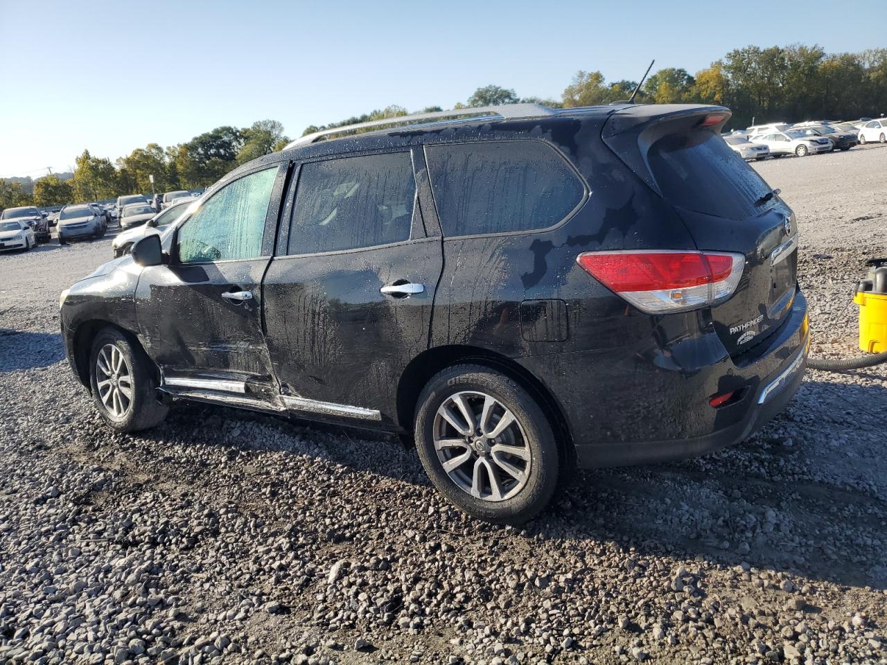 2014 Nissan Pathfinder VIN 5N1AR2MM8EC665006 Copart auction photo, side damage thumbnail 2
