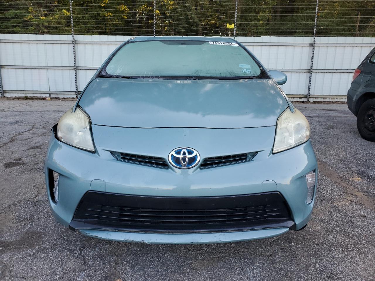 2014 Toyota Prius VIN JTDKN3DU0E1855579 Copart auction photo, side damage thumbnail 5