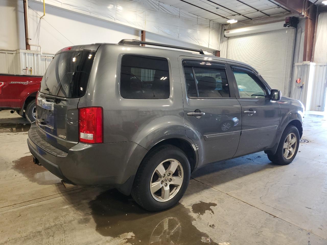 2011 Honda Pilot VIN 5FNYF4H44BB064739 Copart auction photo, front end / side damage thumbnail 3